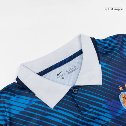 DEMBELE #7 Heren Frankrijk Thuis Voetbalshirt WK Voetbal 2026 - close-up