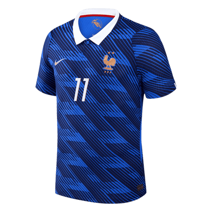 OLISE #11 Frankrijk Thuis Spelersversie Voetbalshirt WK Voetbal 2026 - Slim Fit - extra