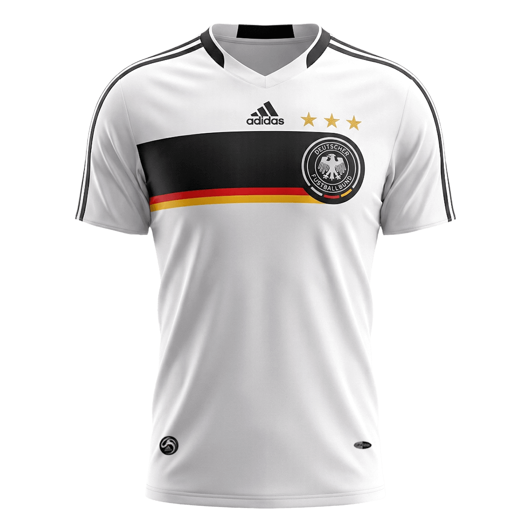 Retro Duitsland Thuis Voetbalshirt 2008 2025/26