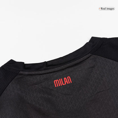 AC Milan Thuis Spelersversie Voetbalshirt 2025/26 - Slim Fit - achterkant