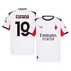 FOFANA #19 AC Milan Spelersversie uitshirt 2025/26 - slim fit