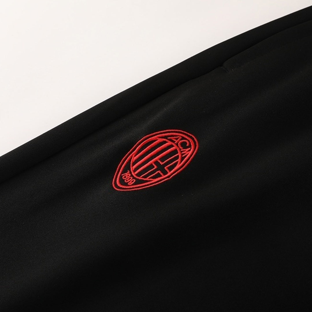 AC Milan Trainingsjack Set(Jas+Broek) 2025/26 Black - zijkant