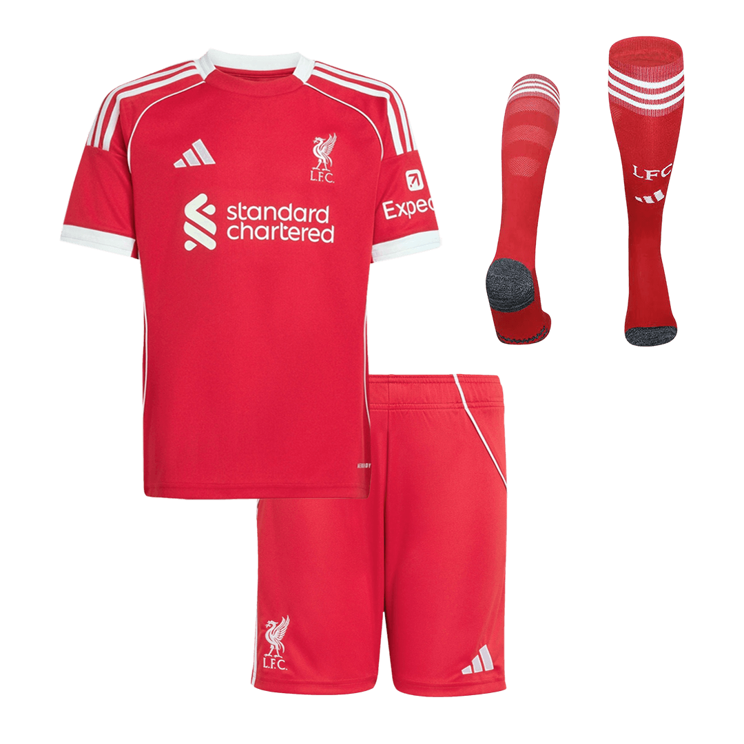 Kinder Liverpool Thuis Tenue 2025/26 football shirt