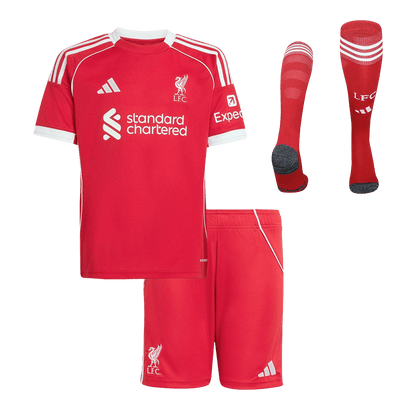 Kinder Liverpool Thuis Tenue 2025/26 football shirt