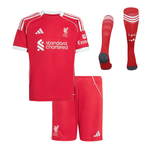 Kinder Liverpool Thuis Tenue 2025/26 football shirt
