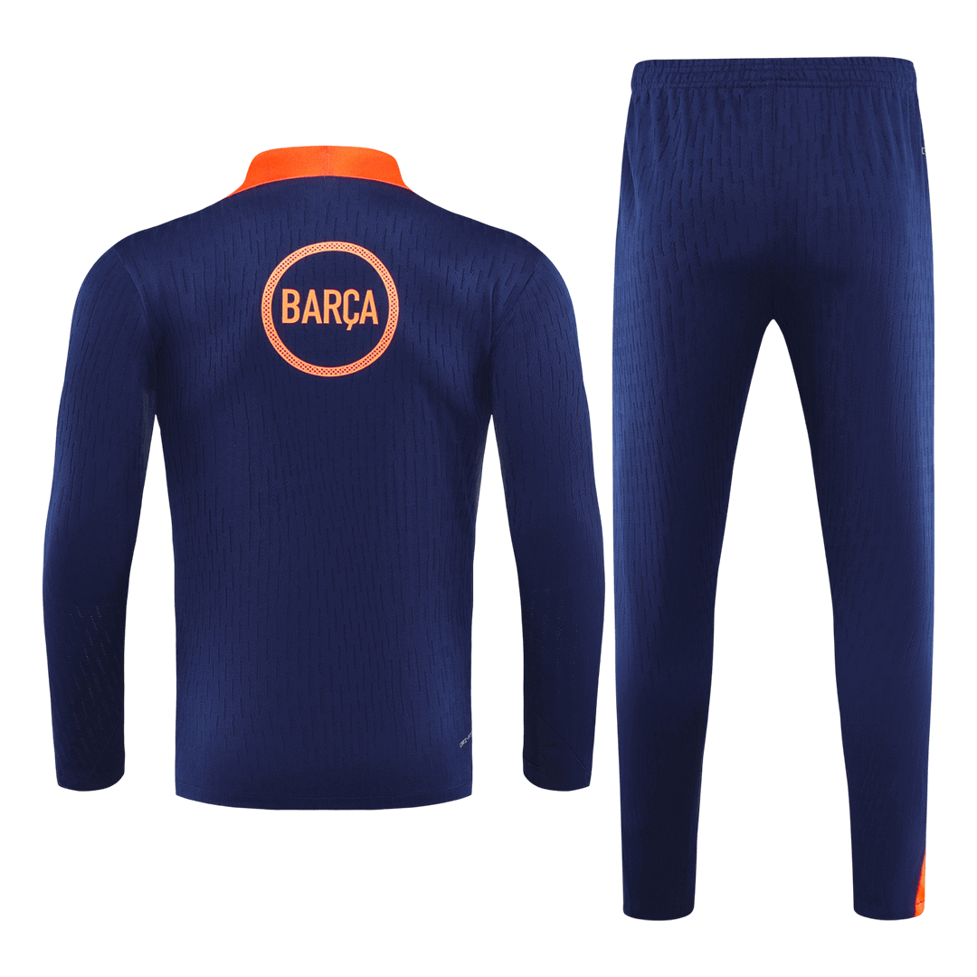 Barcelona Joggingpak met rit Set(top+broek) 2025/26 Black&Orange - foto 24