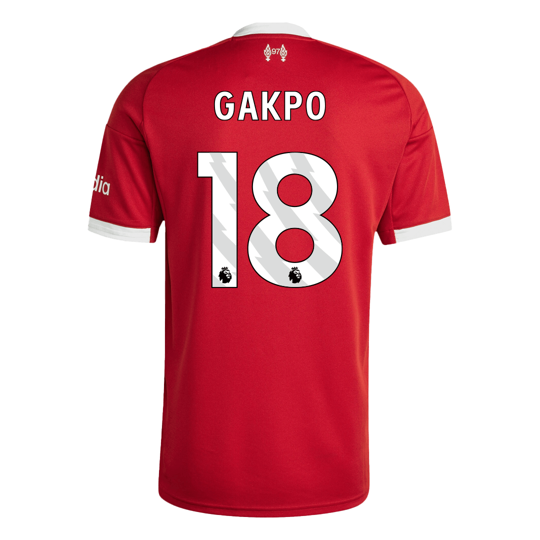 GAKPO #18 Heren Liverpool Thuis Voetbalshirt 2025/26 - foto 9