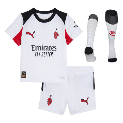 Kinder AC Milan Uit Tenue 2025/26 football shirt