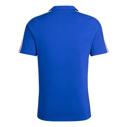 Retro Frankrijk Thuis Voetbalshirt 1984 - achterkant