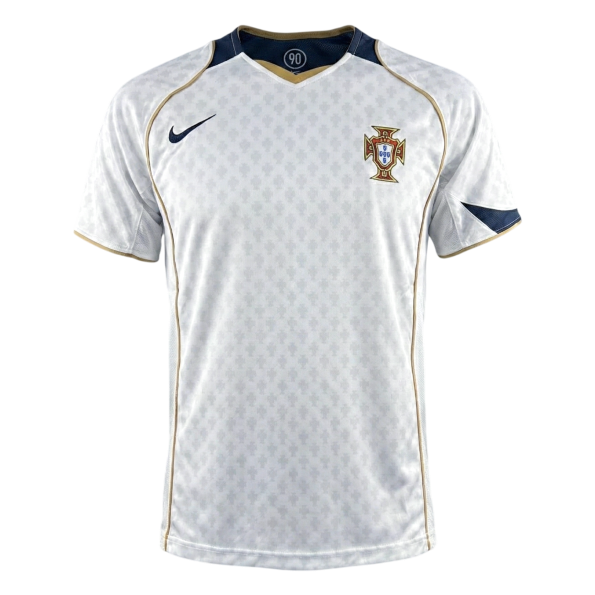 Retro Portugal Uit Voetbalshirt 2004 2025/26