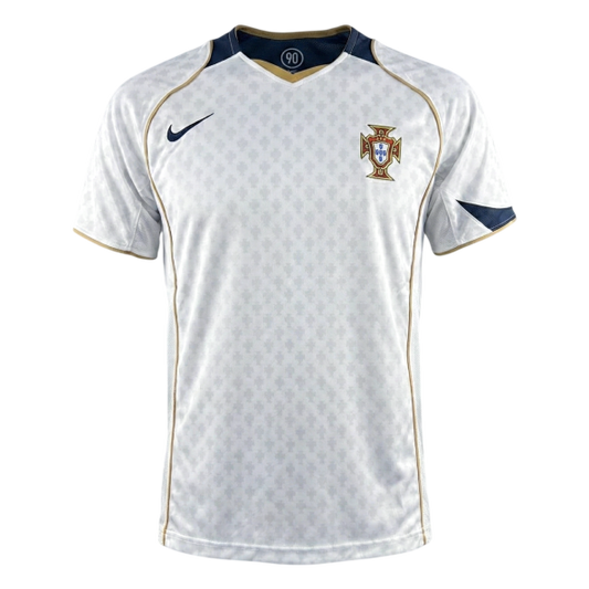 Retro Portugal Uit Voetbalshirt 2004 2025/26