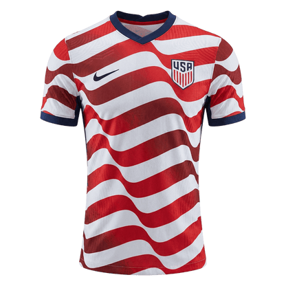 Heren Verenigde Staten Thuis Voetbalshirt WK Voetbal 2026 - voorkant