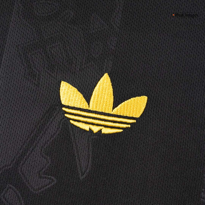 Heren Manchester United Derde Lange Mouwen Voetbalshirt 2025/26 - close-up