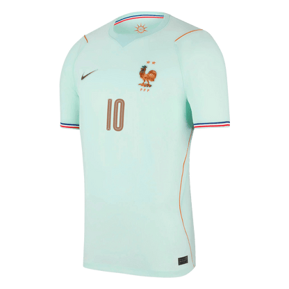 MBAPPE #10 Heren Frankrijk Uit Voetbalshirt WK Voetbal 2026 - zijkant