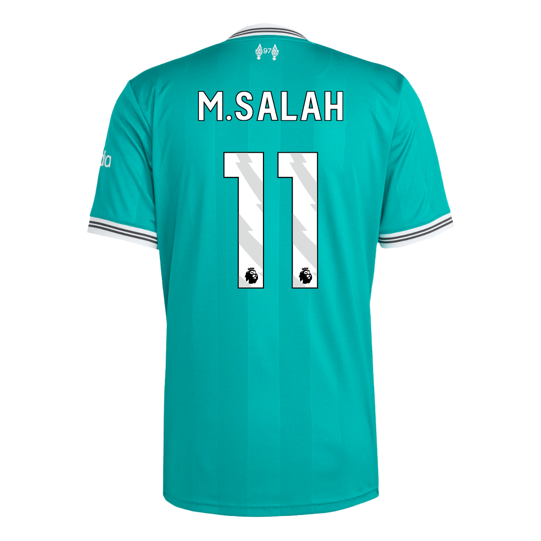 M.SALAH #11 Heren Liverpool Derde Voetbalshirt 2025/26 - foto 10