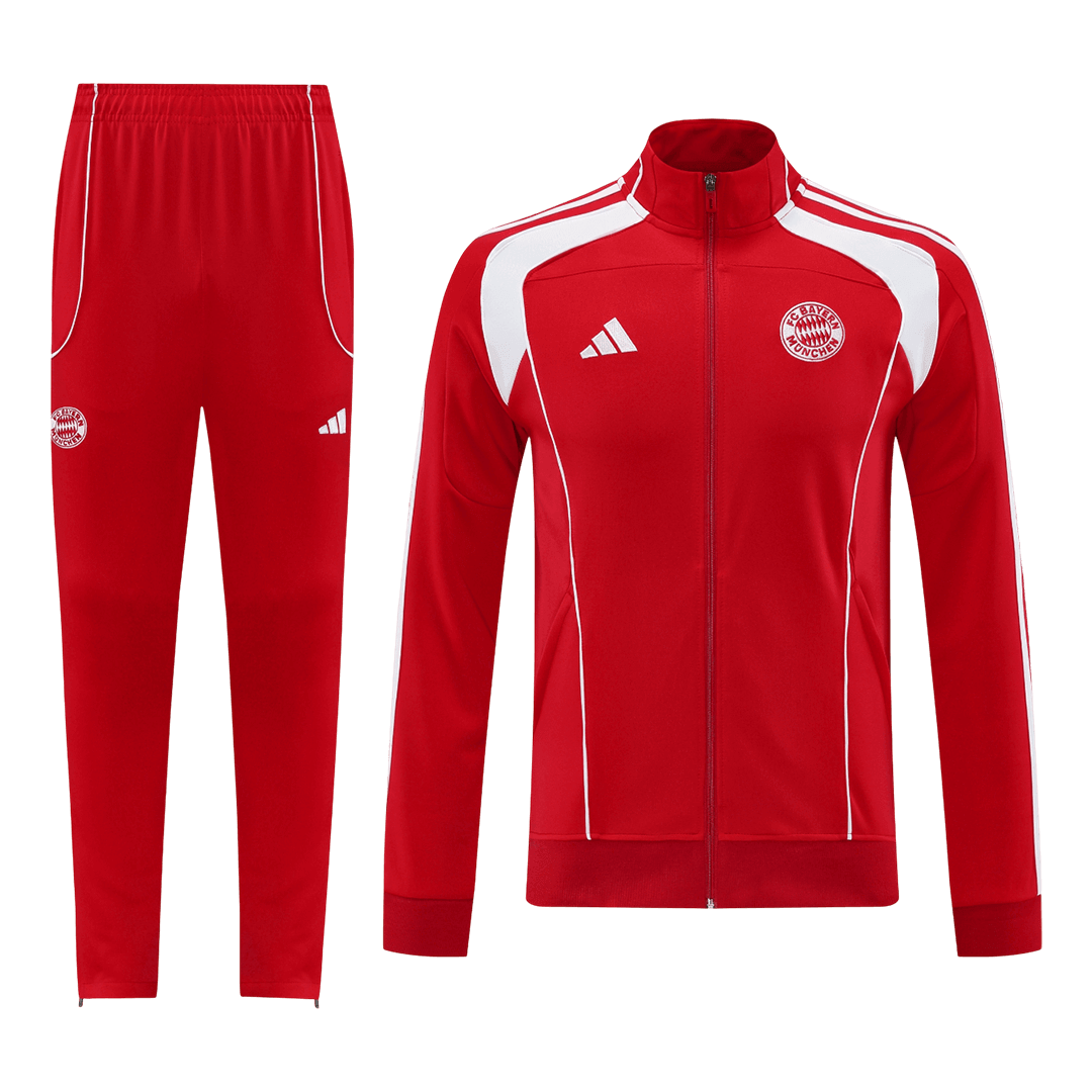 Bayern Munich Trainingsjack Set(Jas+Broek) 2025/26 Red football shirt