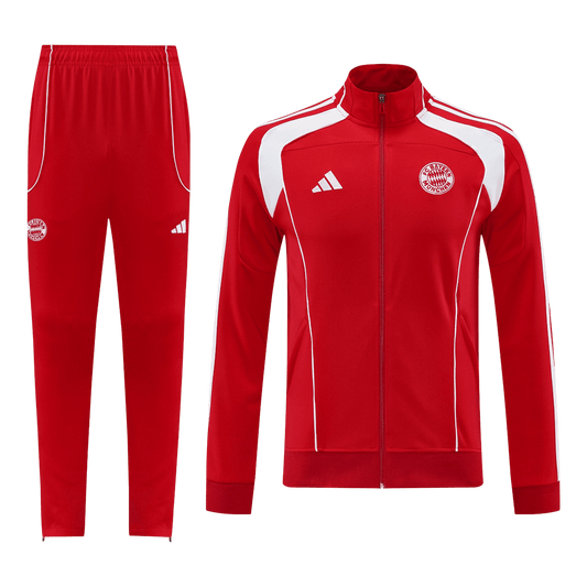 Bayern Munich Trainingsjack Set(Jas+Broek) 2025/26 Red football shirt