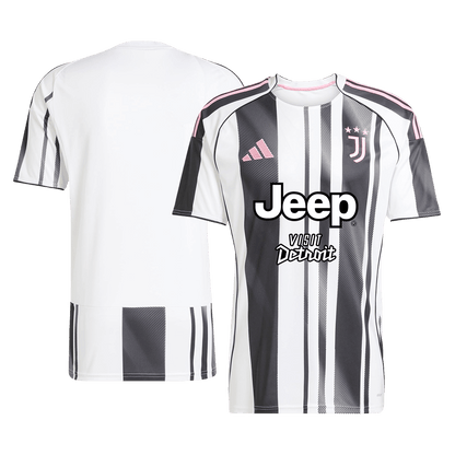 Heren Juventus Thuis Voetbalshirt 2025/26 - detail