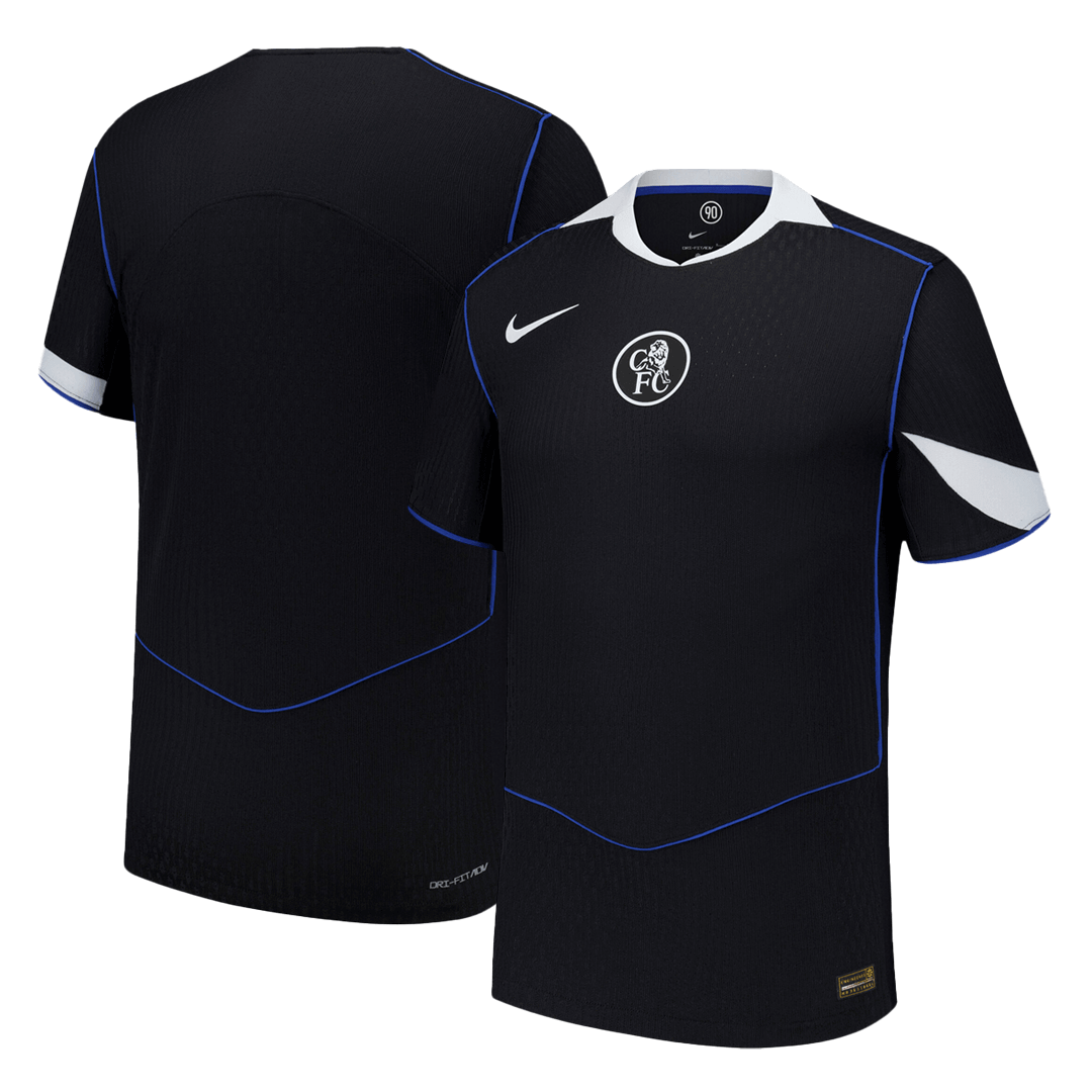 Chelsea Derde Spelersversie Voetbalshirt 2025/26 - Slim Fit - zijkant