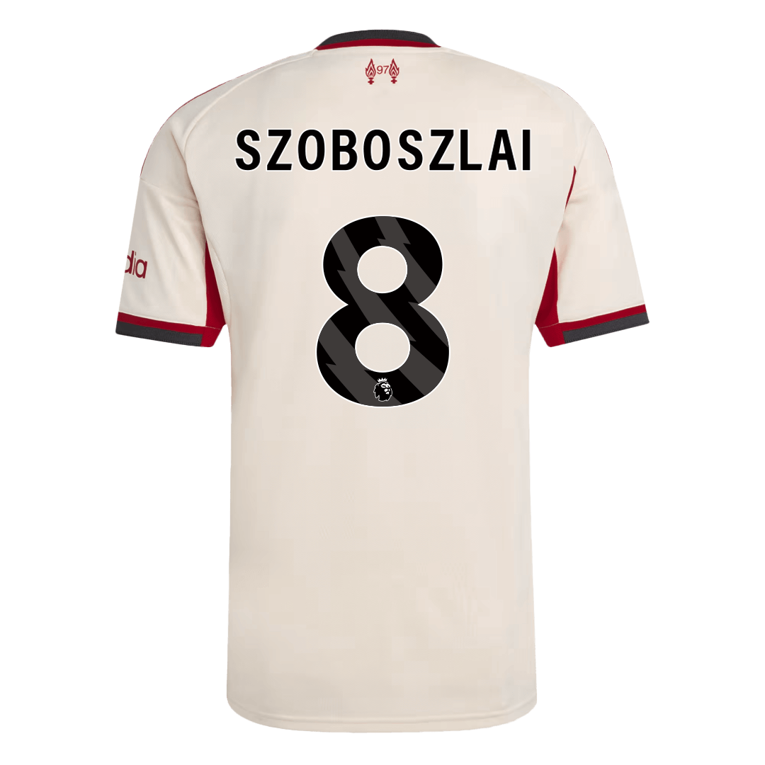 SZOBOSZLAI #8 Heren Liverpool Uit Voetbalshirt 2025/26 - foto 9