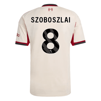 SZOBOSZLAI #8 Heren Liverpool Uit Voetbalshirt 2025/26 - foto 9