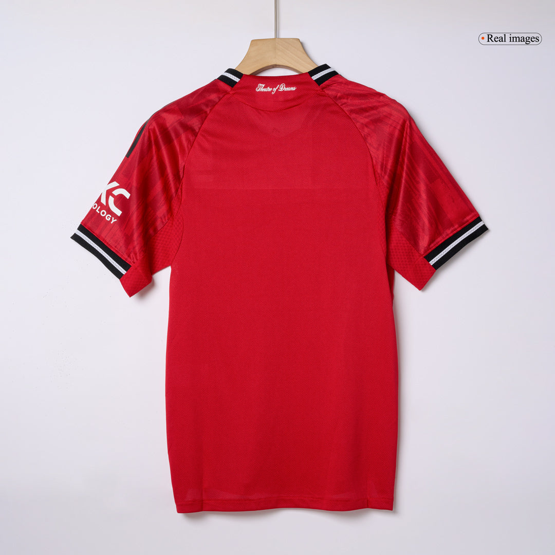 ŠEŠKO #30 Manchester United Thuis Spelersversie Voetbalshirt 2025/26 - Slim Fit - foto 9