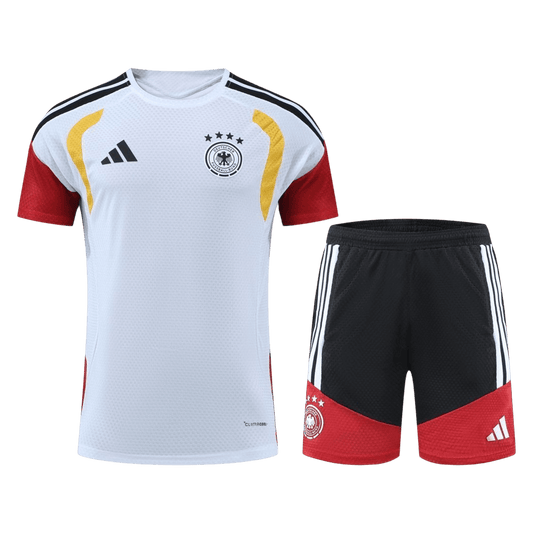 Duitsland Pre-Match Spelersversie Set WK Voetbal 2026 - Slim Fit - voorkant