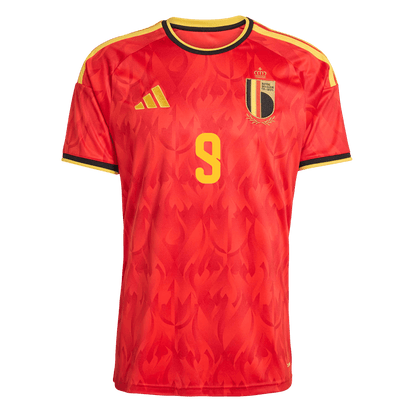 LUKAKU #9 Heren België thuisshirt WK Voetbal 2026