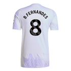 B.FERNANDES #8 Heren Manchester United uitshirt 2025/26