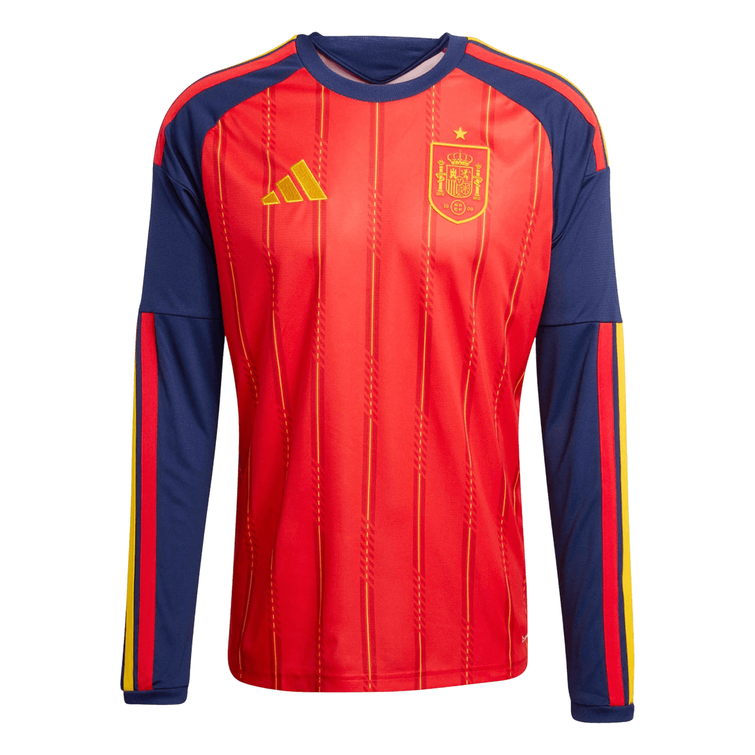 Heren Spanje Thuis Lange Mouwen Voetbalshirt 2026