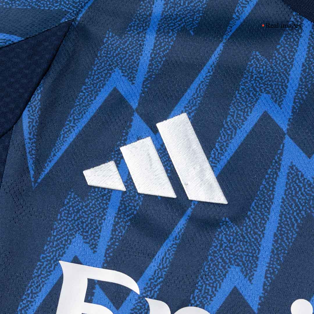 SAKA #7 Arsenal Uit Spelersversie Voetbalshirt 2025/26 - Slim Fit - close-up