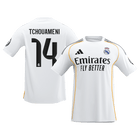 Maillot de football domicile Real Madrid TCHOUAMENI #14 pour homme 2025/26 [PREMIUM]
