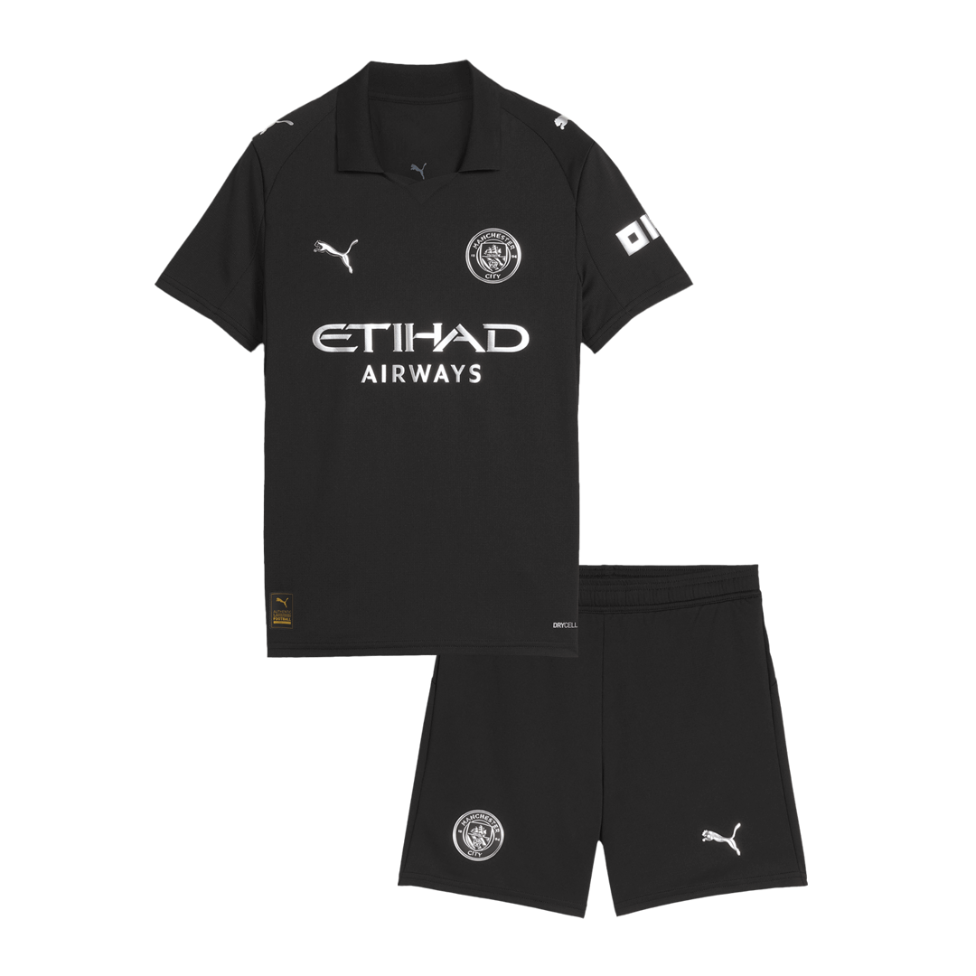 Kinder Manchester City Uit Tenue 2025/26 football shirt