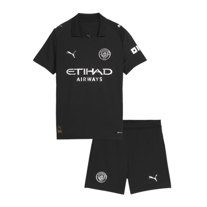 Kinder Manchester City Uit Tenue 2025/26 football shirt
