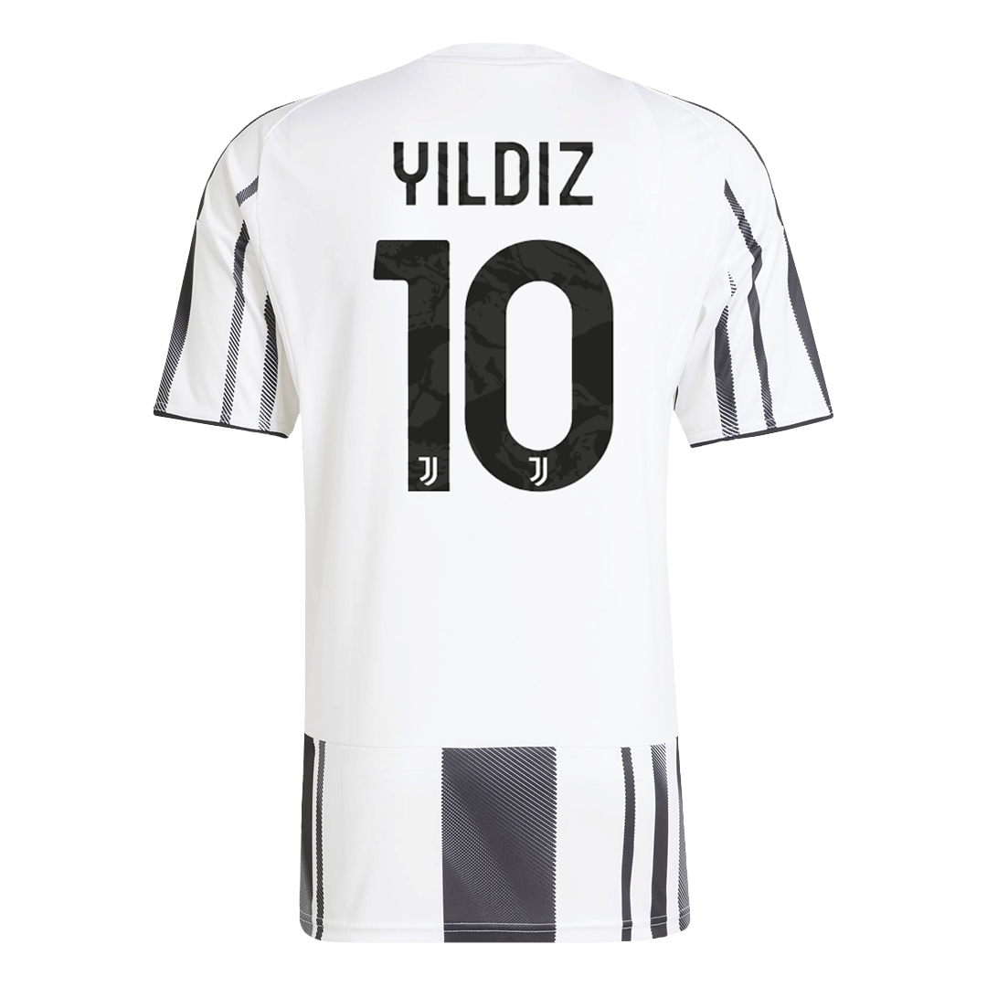 YILDIZ #10 Heren Juventus Thuis Voetbalshirt 2025/26 - detail
