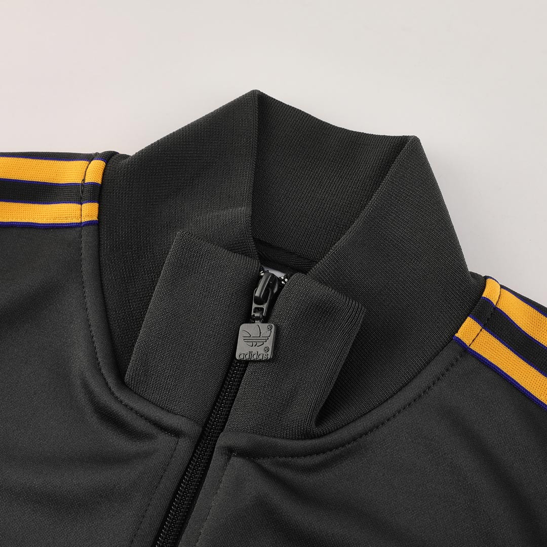 Manchester United Trainingsjack 2025/26 Black - close-up