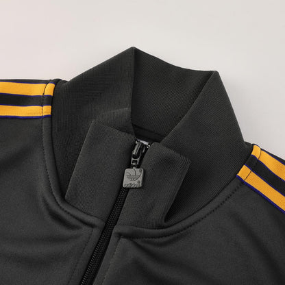 Manchester United Trainingsjack 2025/26 Black - close-up