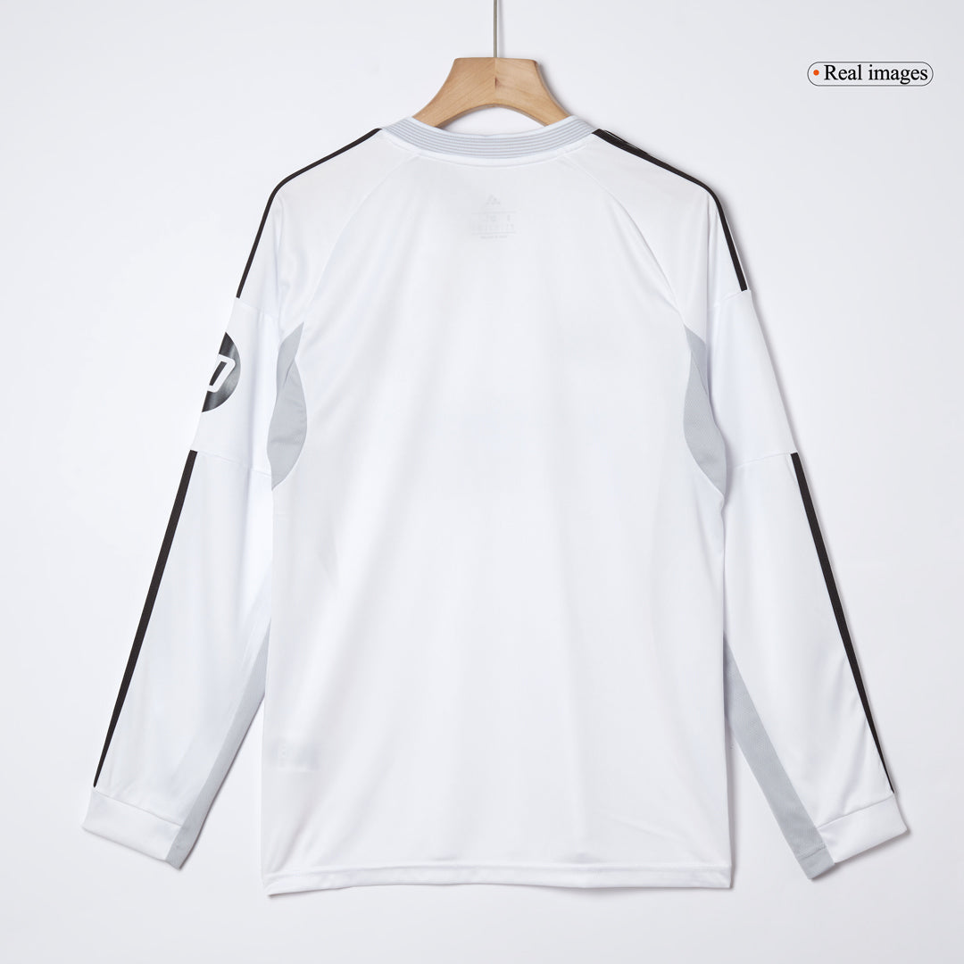 Heren Real Madrid Thuis Lange Mouwen Voetbalshirt 2025/26 - zijkant