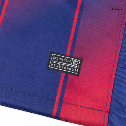Heren Barcelona Thuis Lange Mouwen Voetbalshirt 2025/26 - verpakking