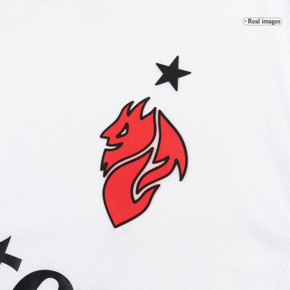 Heren AC Milan Uit Lange Mouwen Voetbalshirt 2025/26 - extra