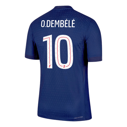 O.DEMBéLé #10 PSG Thuis Spelersversie Voetbalshirt 2025/26 - Slim Fit - foto 9