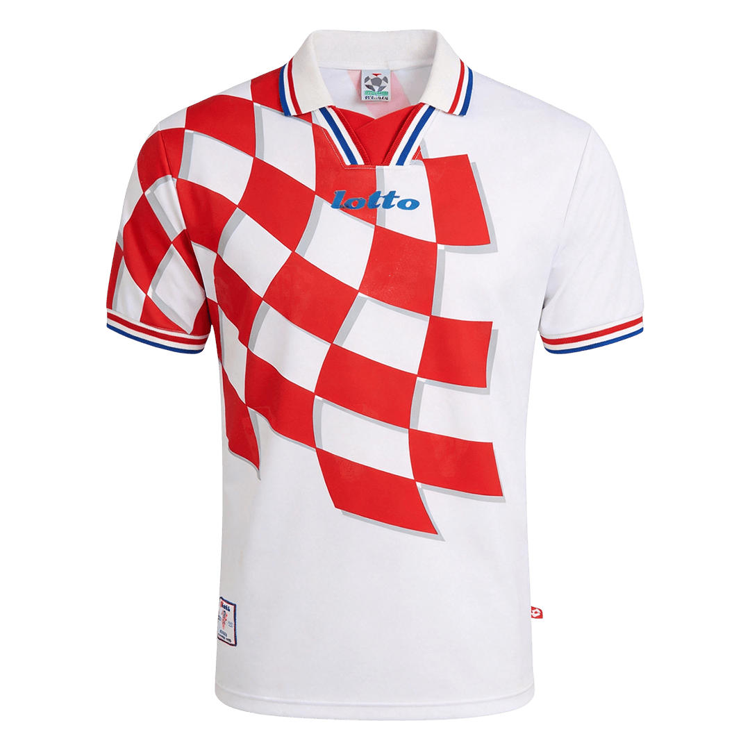 Maillot de Foot Rétro Croatie Domicile 1998 - Coupe du Monde