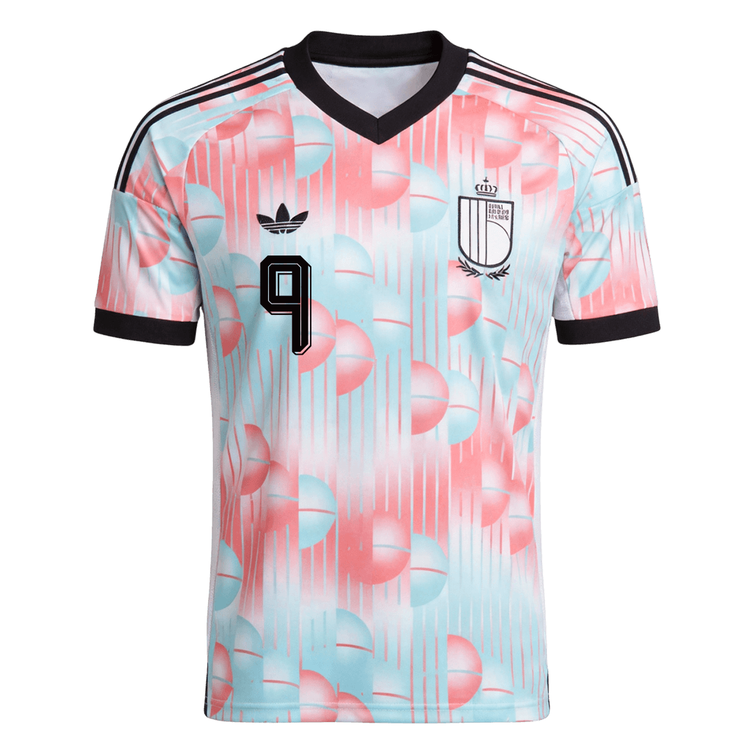 LUKAKU #9 Heren België uitshirt WK Voetbal 2026