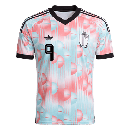 LUKAKU #9 Heren België uitshirt WK Voetbal 2026