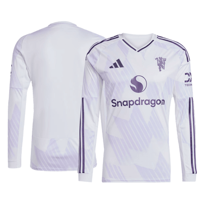Heren Manchester United Uit Lange Mouwen Voetbalshirt 2025/26 - foto 9