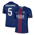 MARQUINHOS #5 PSG Spelersversie thuisshirt 2025/26 - slim fit
