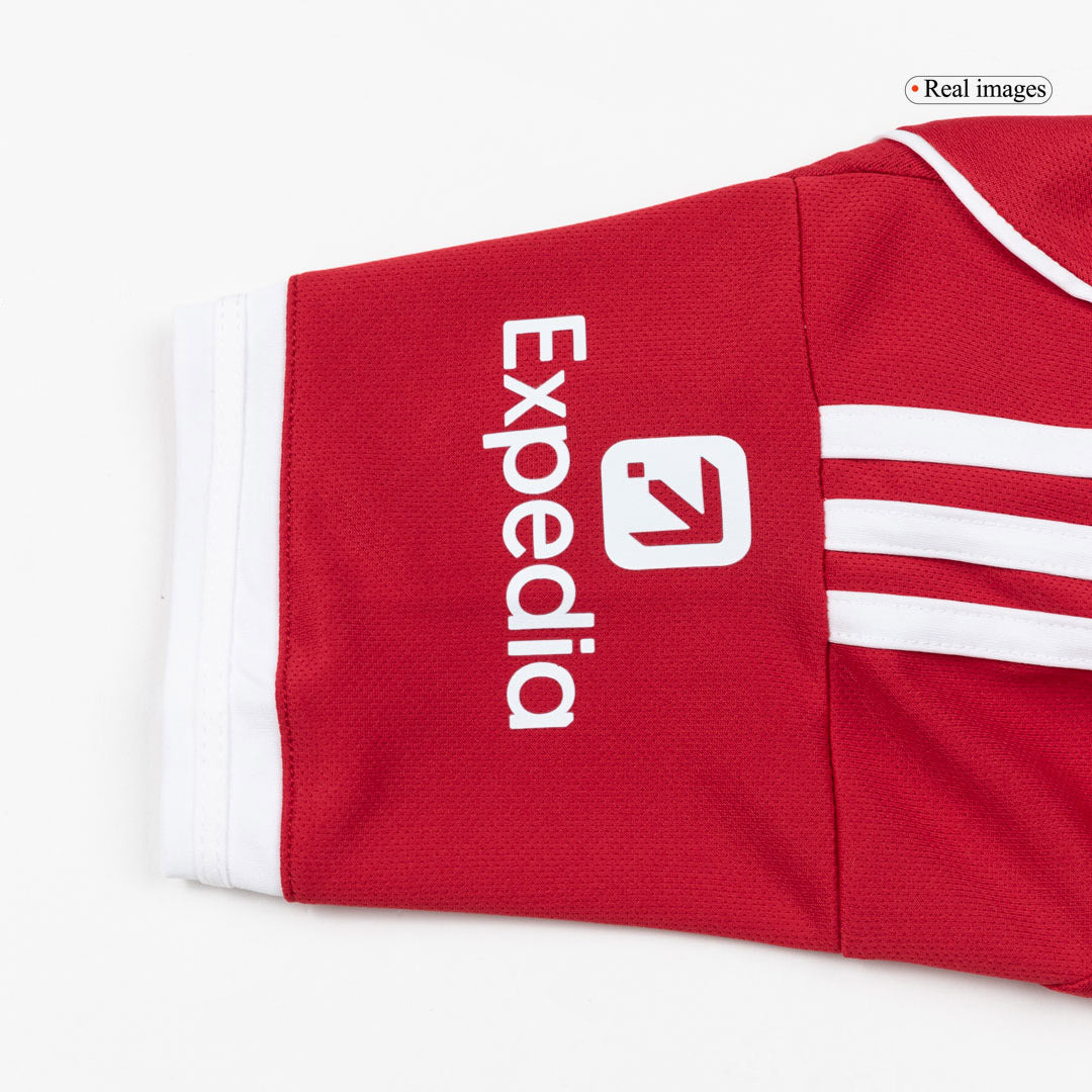 Dames Liverpool Thuis Voetbalshirt 2025/26 - detail