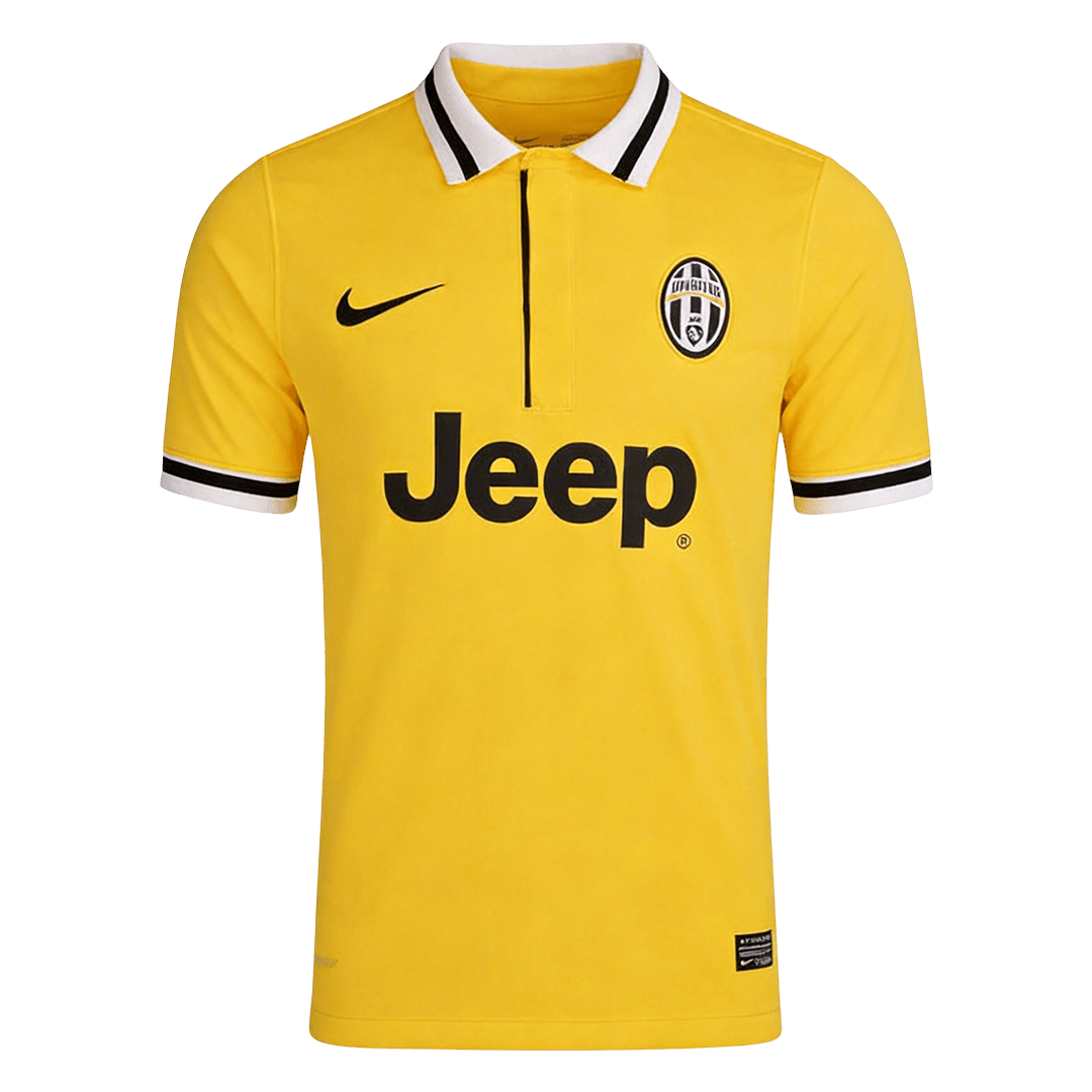 Retro Juventus Uit Voetbalshirt 2013/14 - voorkant