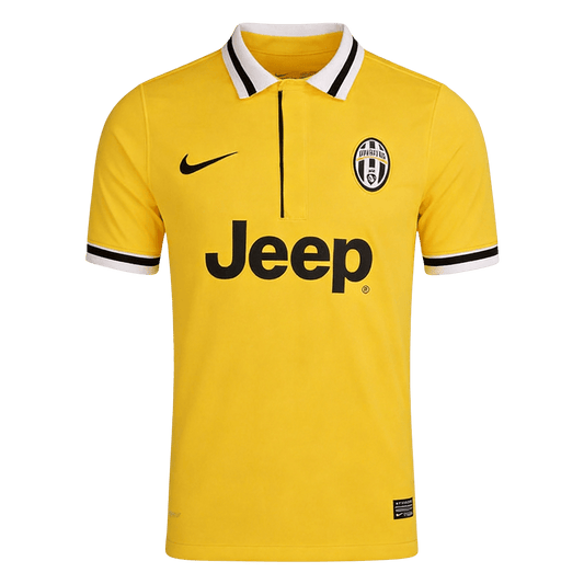 Retro Juventus Uit Voetbalshirt 2013/14 - voorkant