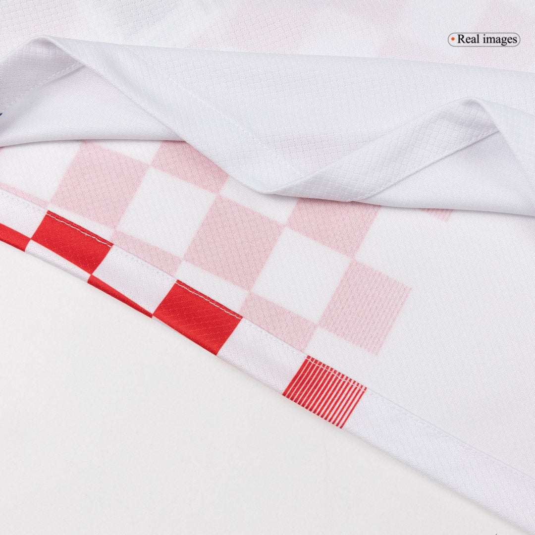 Heren Kroatië Thuis Voetbalshirt WK Voetbal 2026 - achterkant